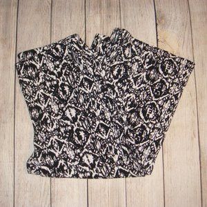 Ingredients Cropped Pull On Wide Leg Pants L